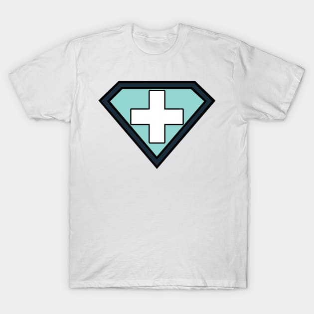 Hospital Heroes Super Hero 2 T-Shirt by The Trauma Survivors Foundation